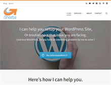 Tablet Screenshot of isheeba.com